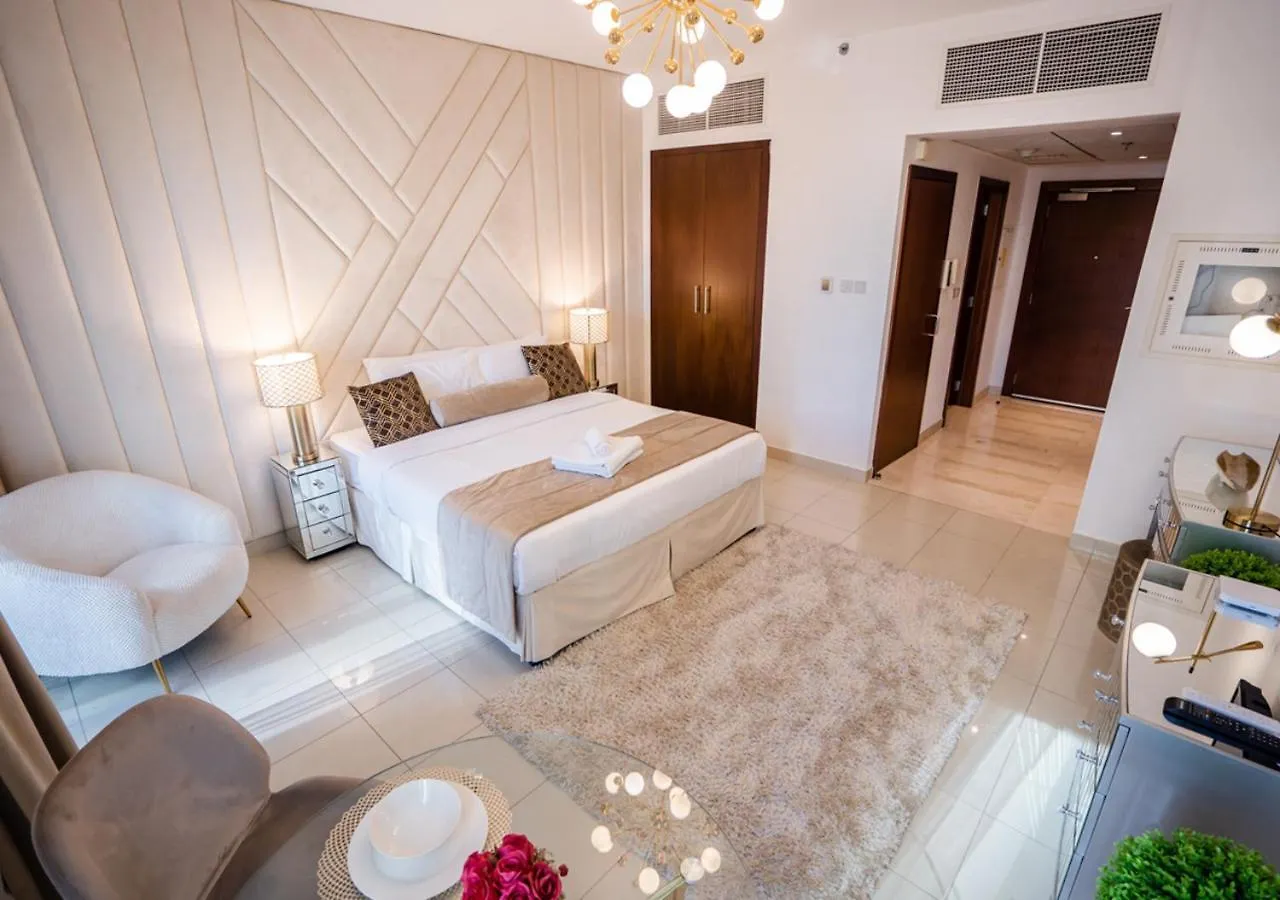 아파트 Nasma Luxury Stays - Standpoint Tower A 두바이