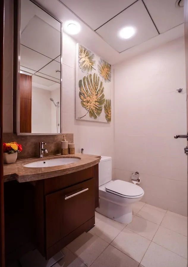 아파트 Nasma Luxury Stays - Standpoint Tower A 두바이 아랍에미리트